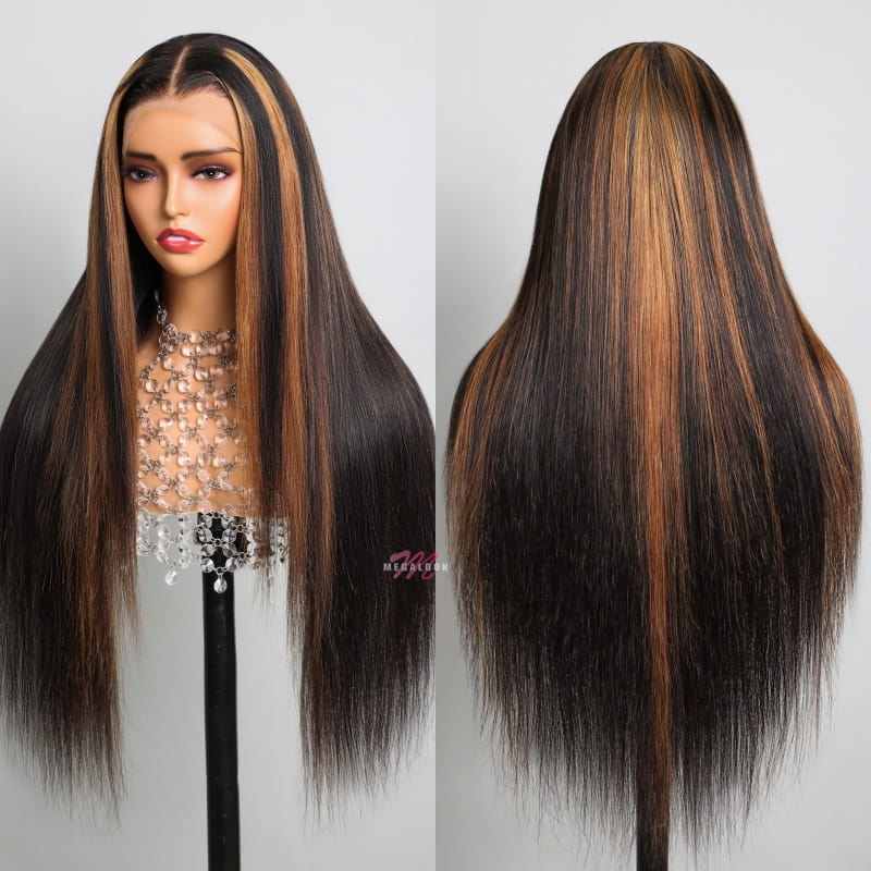 13x4 Highlighted HD Lace Frontal Wig